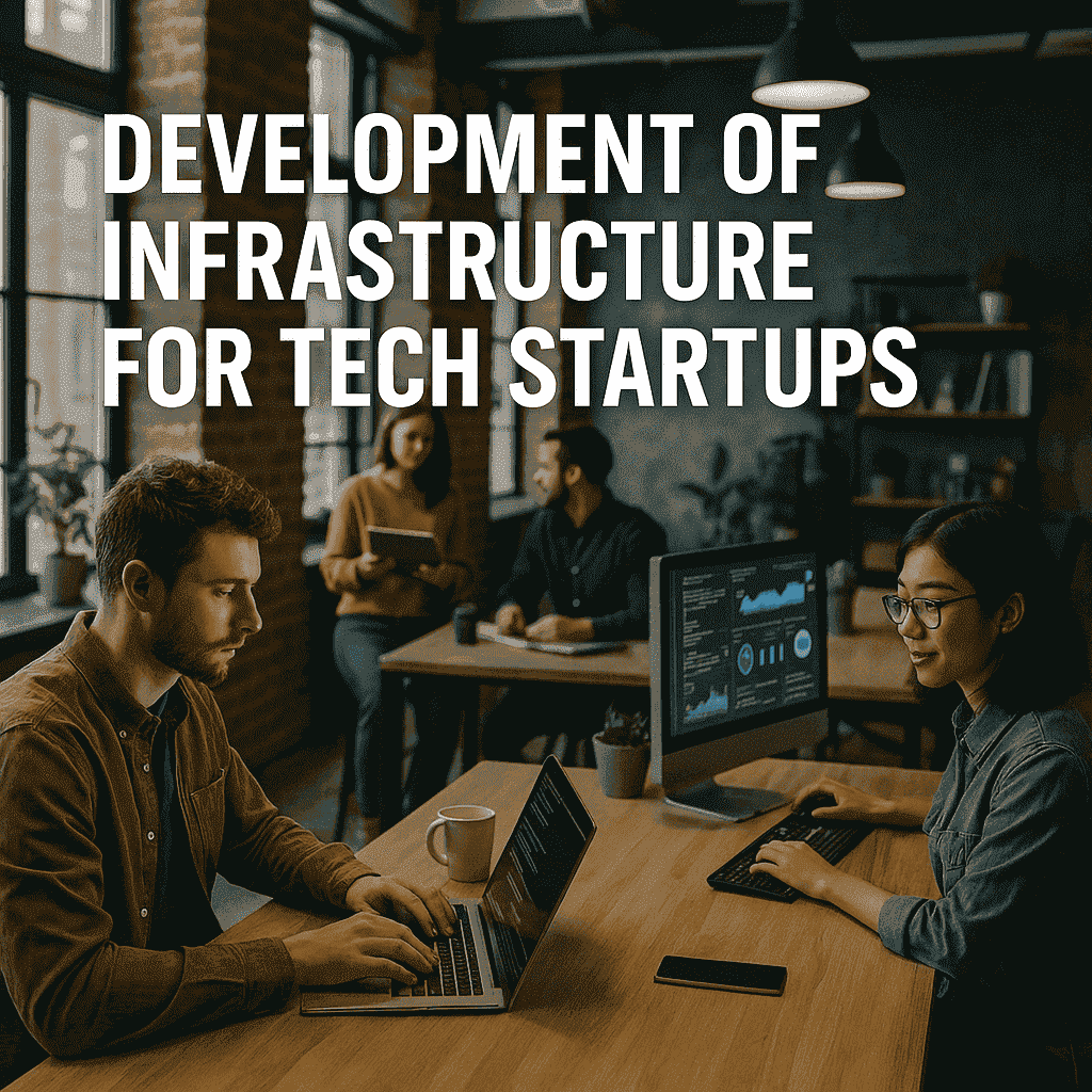 development of infrastructure for startups