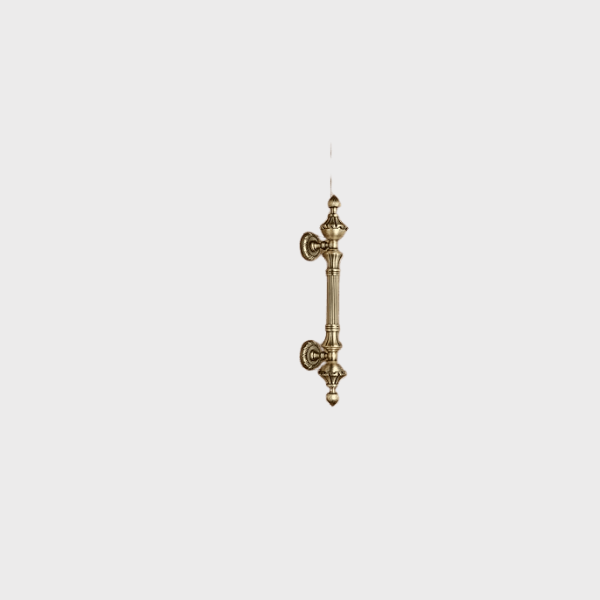 LAPO 14 Inch Lotus Door Handle for Main Door