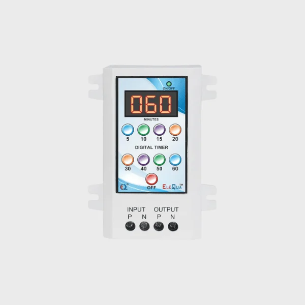 ELEQUA 5–60 Minutes Timer Switch Most User-Friendly Interface
