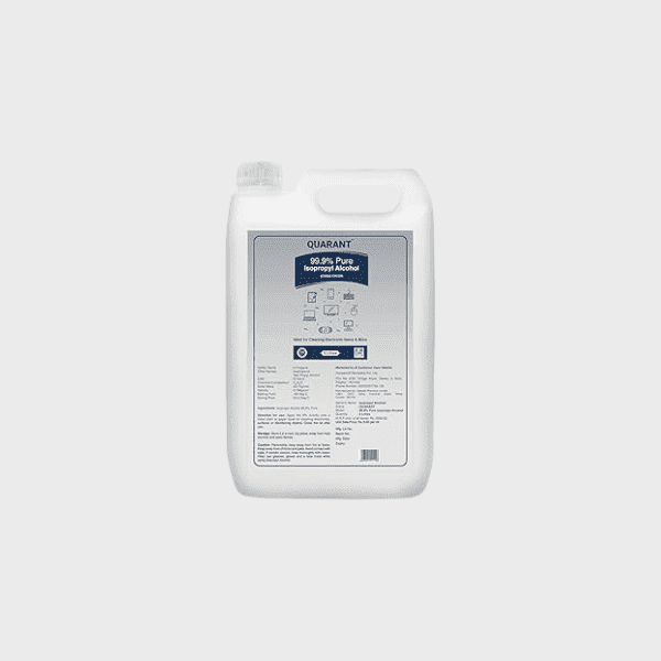 QUARANT 99.9% Pure Isopropyl Alcohol (IPA)5 Lit Best Cleaning & Disinfecting Tasks