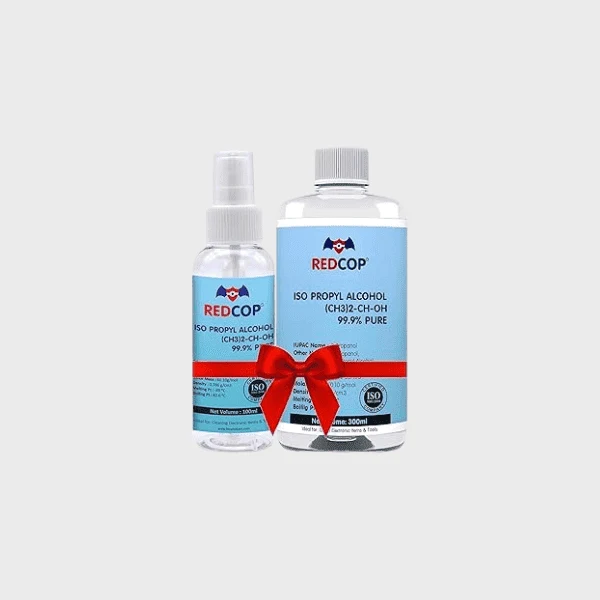 REDCOP IPA Isopropyl Alcohol 99.9% Spray High Purity, Rapid Evaporation & Antibacterial
