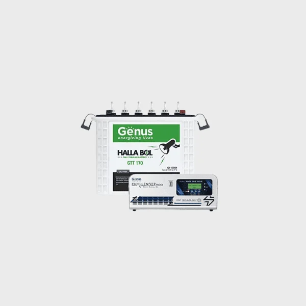 Inverter with Battery Combo (900VA,12V,3 Years Warranty) Genus