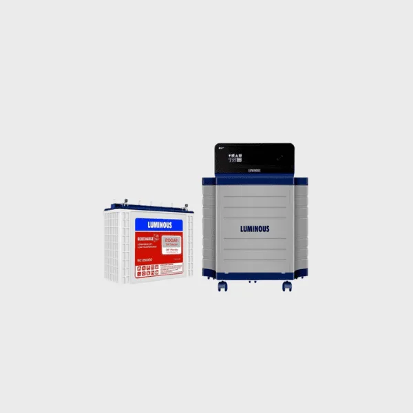 Luminous Inverter & Battery Combo With Trolley (200Ah Battery)