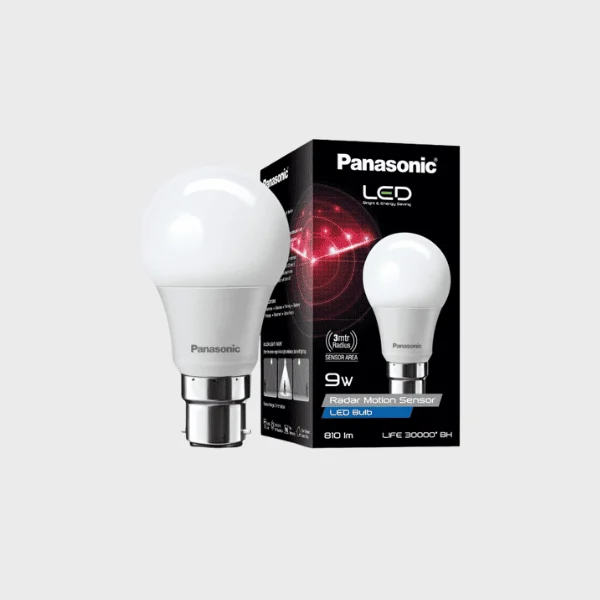 Motion Sensor LED Bulb 9 Watt, Panasonic