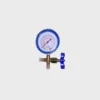 Pressure Gauge (30 to 800 PSI) Brass, AMAZOR