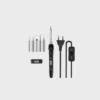Soldering Iron, 5 Tips (80W, 200-500°C LCD) Serplex®