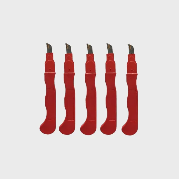PVC & Acrylic Cutter Set (5pc) with Sharp Edge, Inditrust