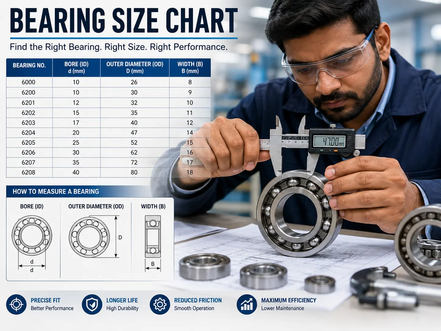 Bearing Size Chart