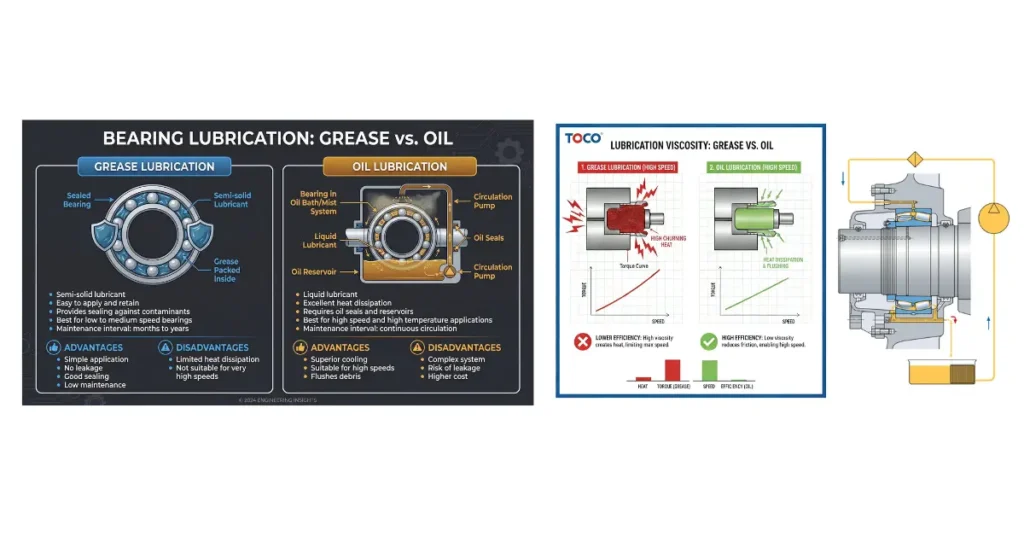 Grease vs Oil