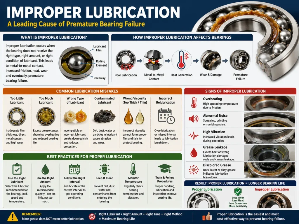 Improper Lubrication