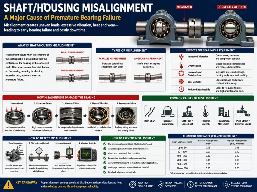 Shaft/Housing Misalignment