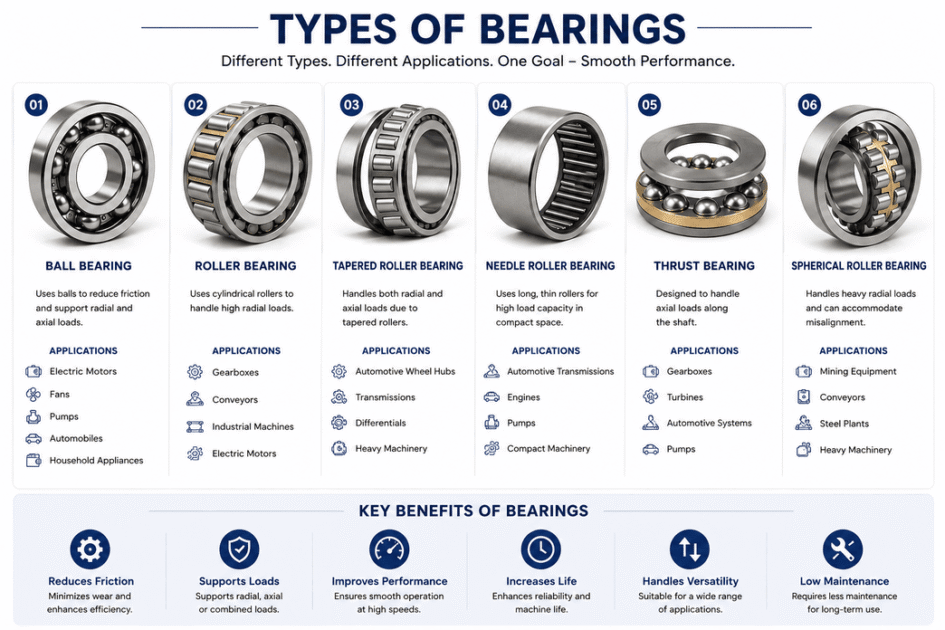 types of bearings