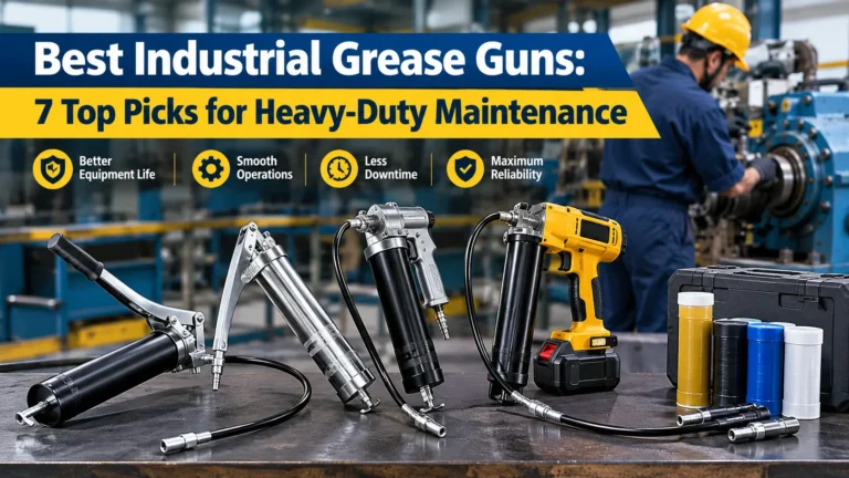 7 Best Grease Guns for Heavy-Duty Maintenance