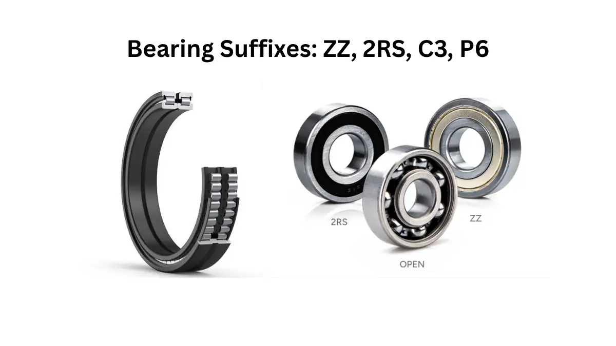 Bearing Suffixes: ZZ, 2RS, C3, P6