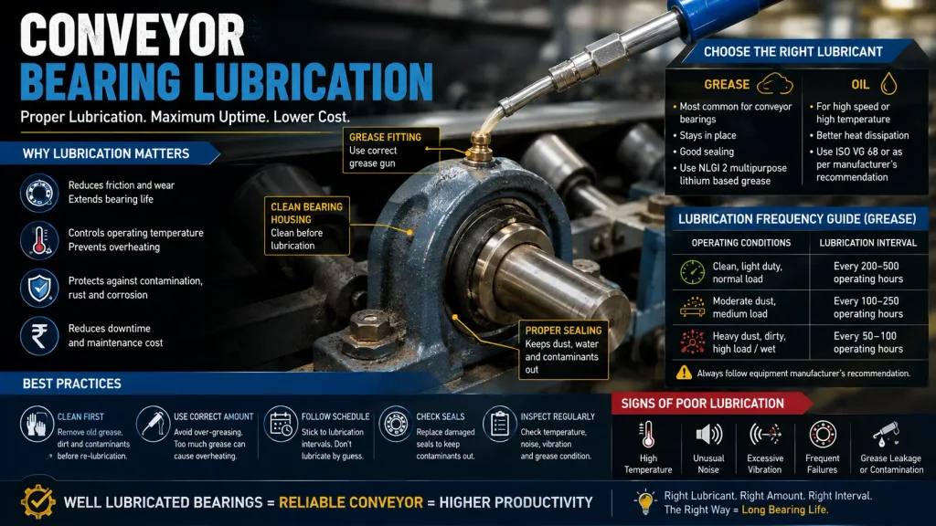 Conveyor Bearing Lubrication