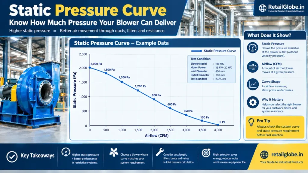 Static Pressure Curve