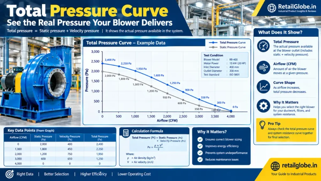 Total Pressure Curve