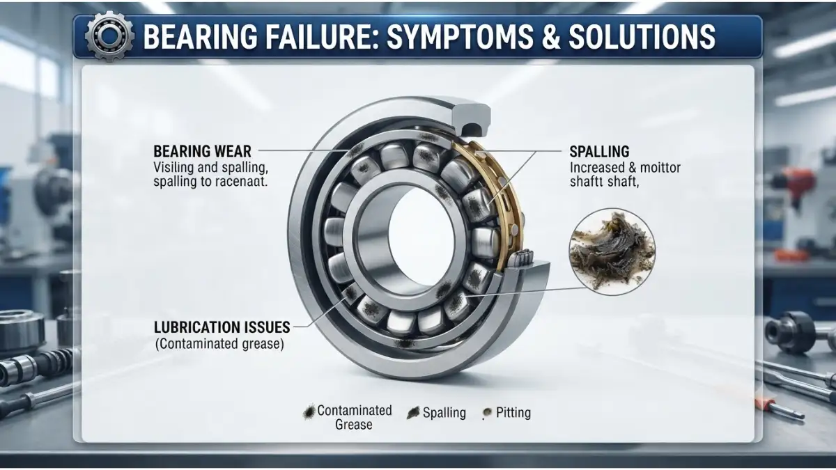 bearing failure symptoms and solutions