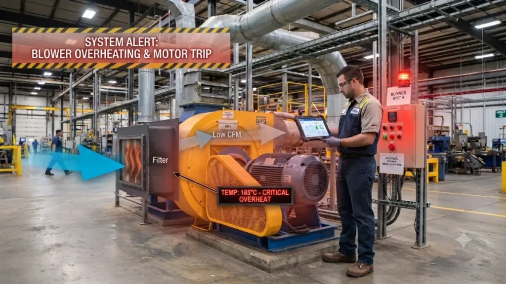 Blower Overheating & Motor Trip