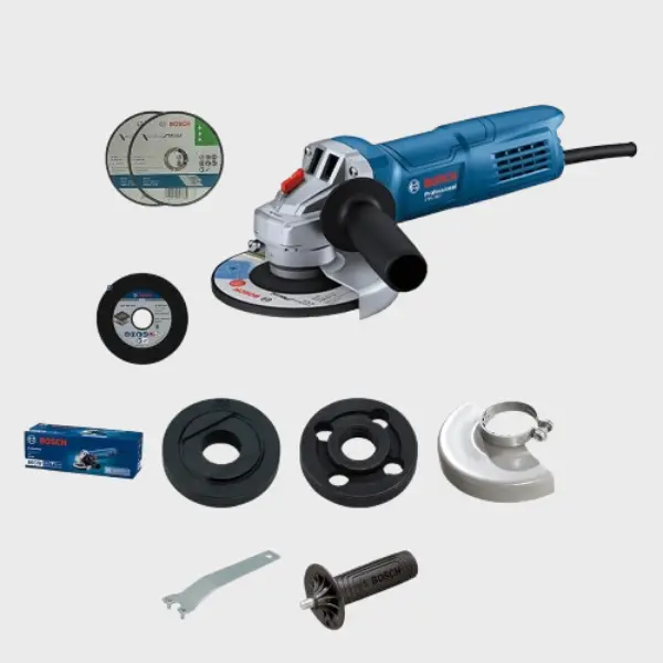 Bosch GWS 800 angle grinder with 100mm disc and side handle Bosch GWS 800 angle grinder with 100mm disc and side handle