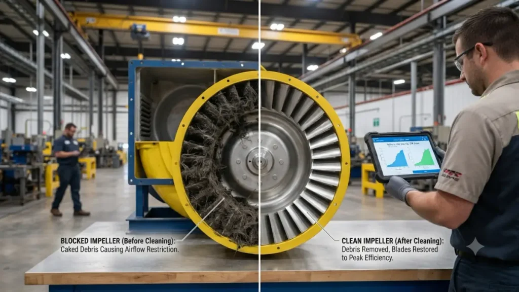 Impeller Blockage/Damage