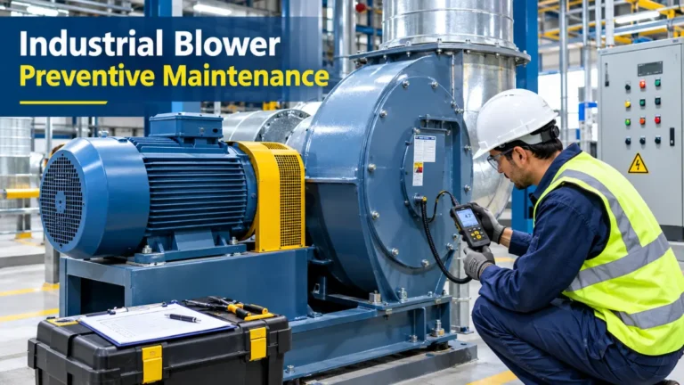 Industrial Blower Preventive Maintenance