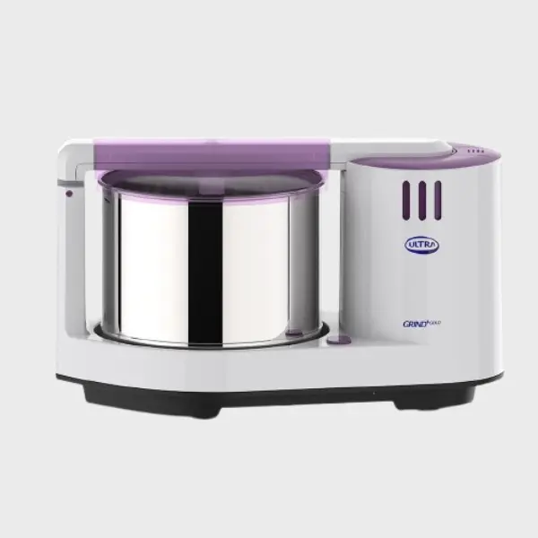 ULTRA Grind+ Gold 2L table-top wet grinder with purple ABS body and stainless steel drum ULTRA Grind+ Gold 2L table-top wet grinder with purple ABS body and stainless steel drum