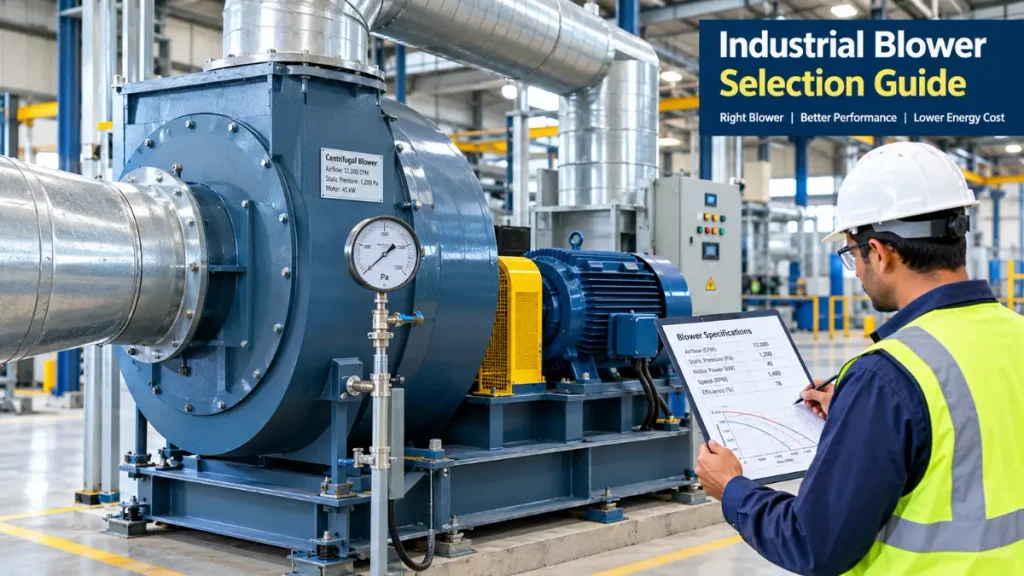 Right Industrial Blower
