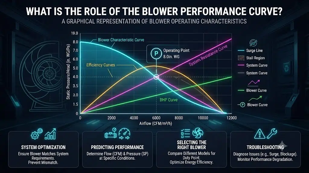 What Is the Role of the Blower Performance Curve?